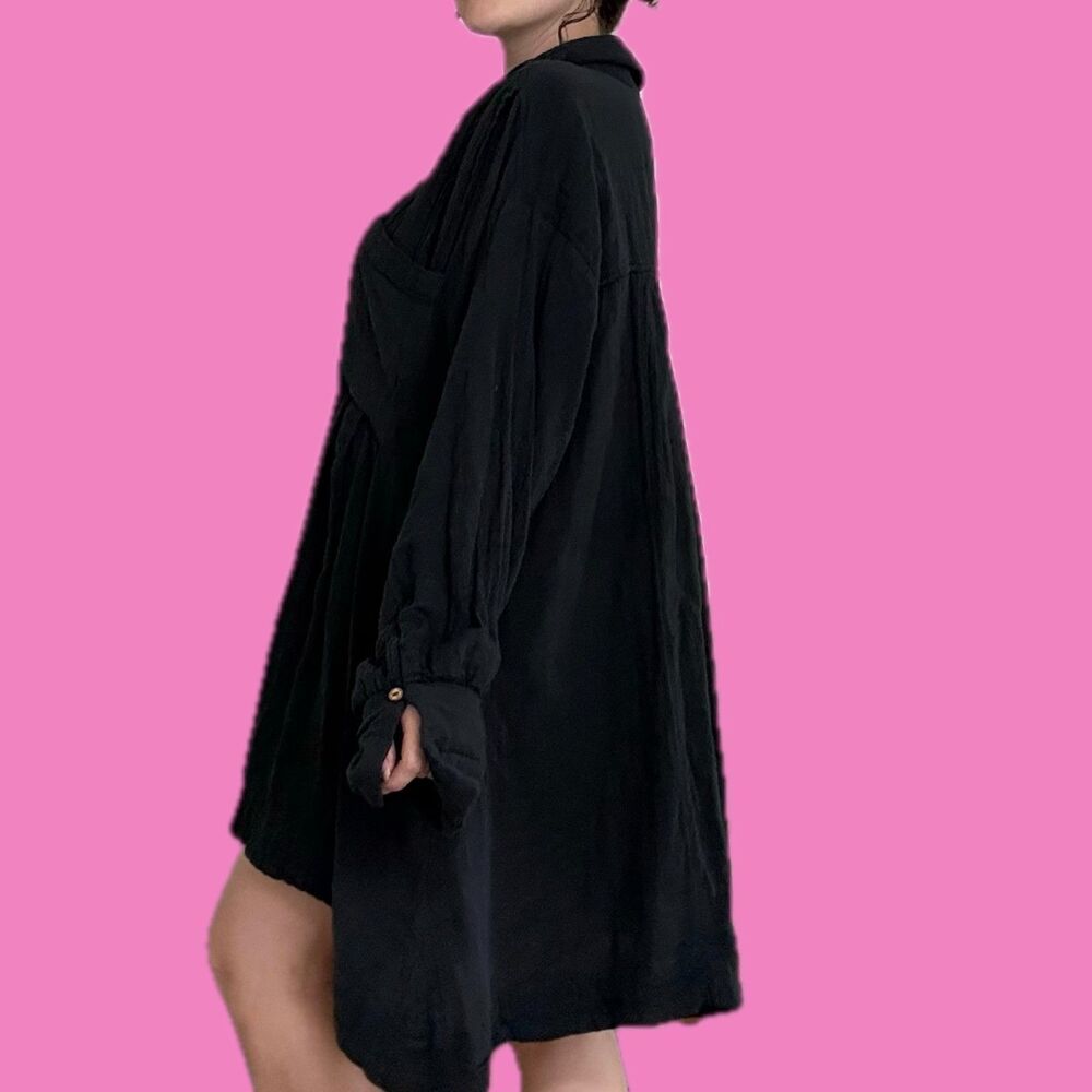 Free People Voyager Shirt Dress – Size Medium - Picture 5 of 8